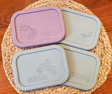 Load image into Gallery viewer, Engraved Silicone Bento Boxes
