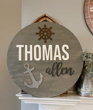 Load image into Gallery viewer, Custom Nursery Round