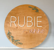 Load image into Gallery viewer, Custom Nursery Round