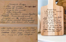 Load image into Gallery viewer, Recipe Cutting Board — Saturday Special
