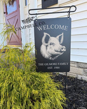 Load image into Gallery viewer, Metal Garden Flag CUSTOM DESIGN
