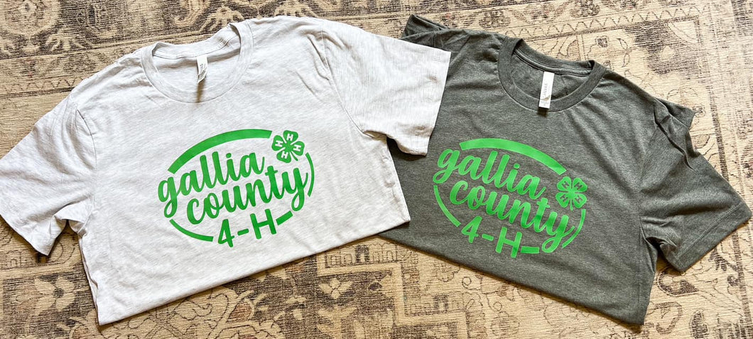 Gallia County 4H shirts