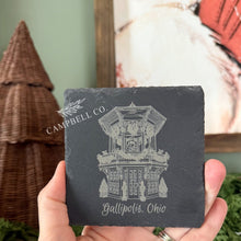 Load image into Gallery viewer, Gallipolis in Lights bandstand coasters — Gallipolis, Ohio
