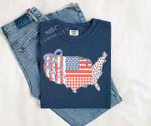 Load image into Gallery viewer, Patriotic graphic tees
