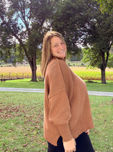 Load image into Gallery viewer, Sadie Oversized Split Sweater
