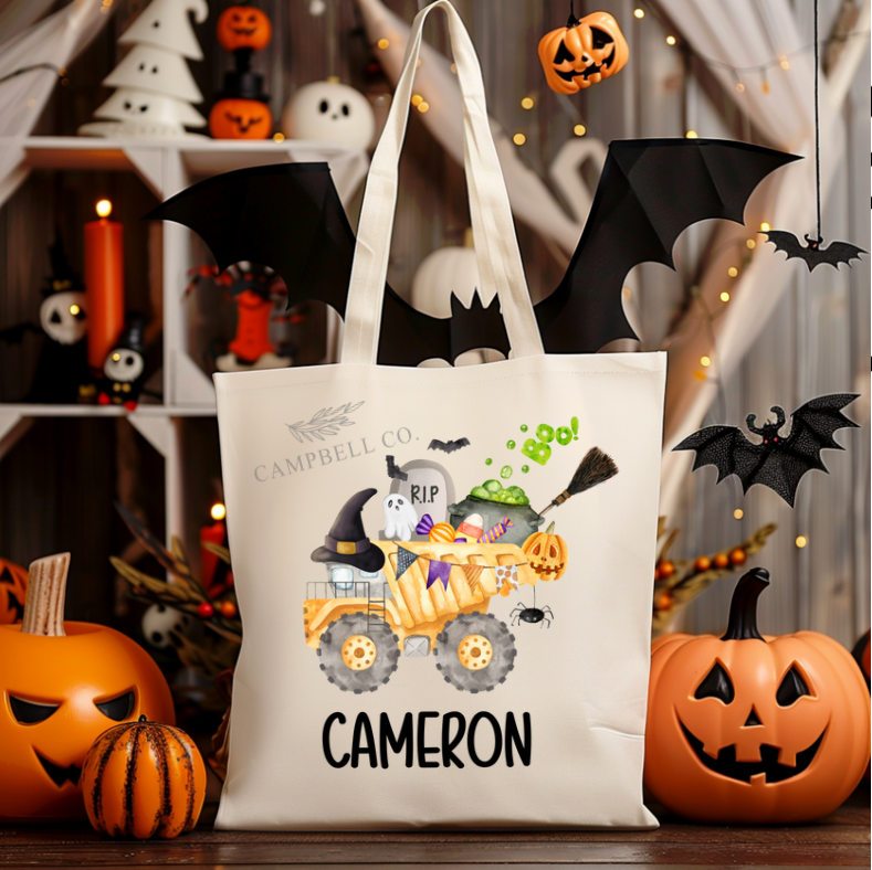 Trick or treat canvas bag