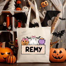 Load image into Gallery viewer, Trick or treat canvas bag

