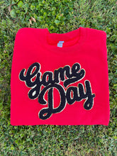 Load image into Gallery viewer, Sequins &amp; Chenille Patch Sweatshirt
