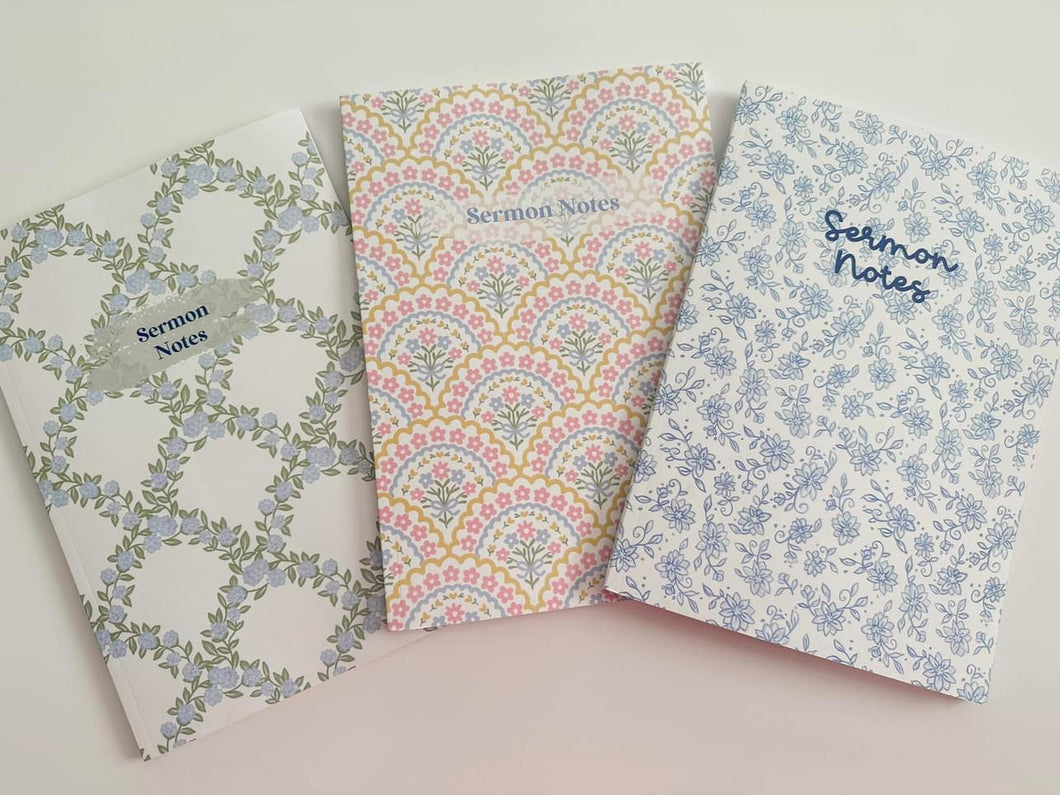 Sermon Notes Journals