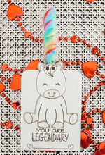 Load image into Gallery viewer, Valentine’s Day — rainbow lollipop unicorns
