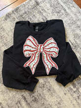 Load image into Gallery viewer, Sequins &amp; Chenille Patch Sweatshirt
