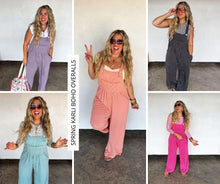 Load image into Gallery viewer, Karli Boho Overalls — ETA EARLY MAY
