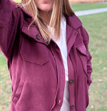 Load image into Gallery viewer, Maddie Fleece Shacket

