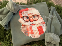 Load image into Gallery viewer, FAUX Quilted Santa
