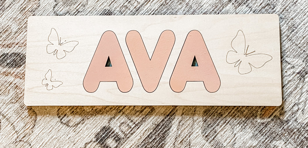 Wooden Name Puzzles