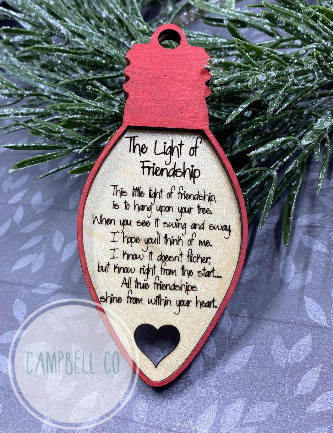 Ornament — Light of Friendship