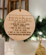 Load image into Gallery viewer, School personnel ornaments

