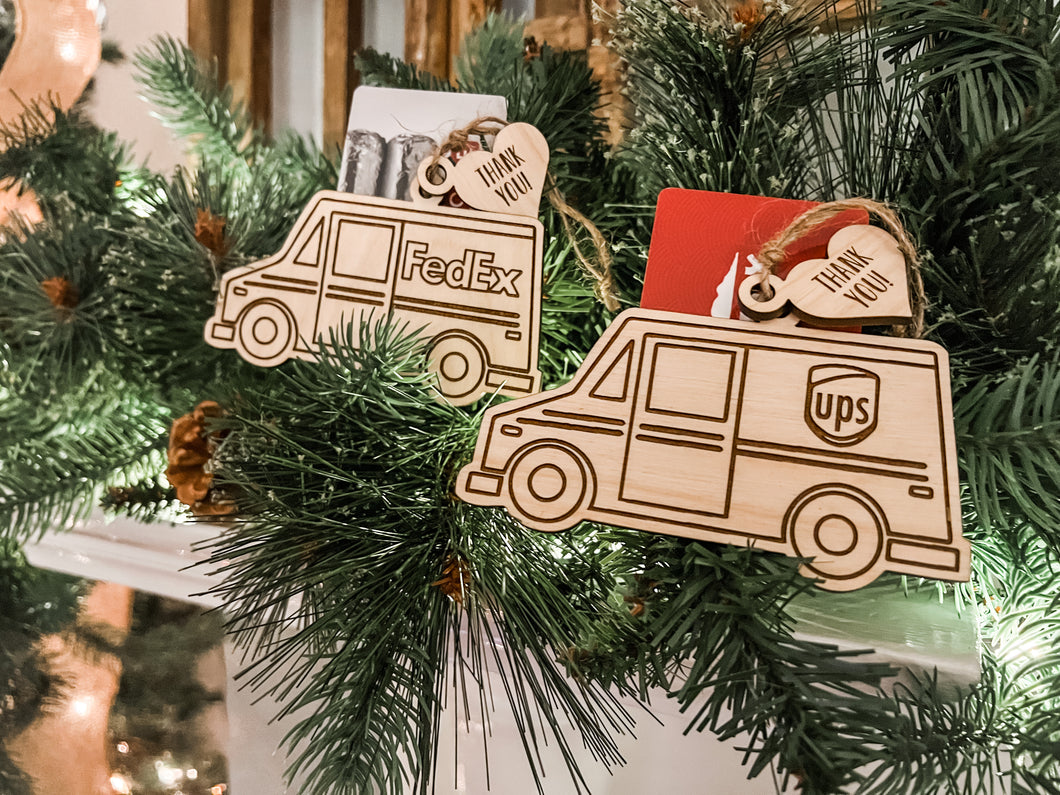 Mail Giftcard Holder ornament