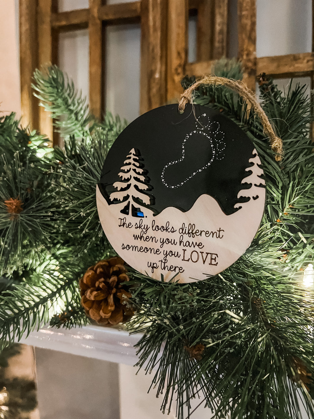 Stary Sky Baby Ornament