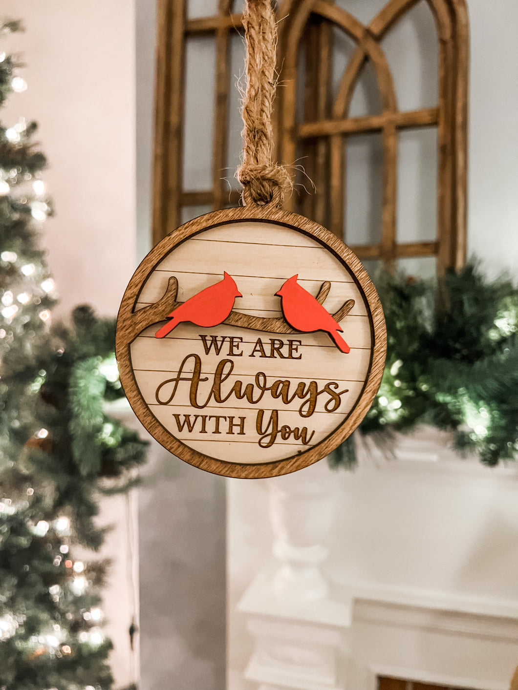 Cardinal Christmas ornament