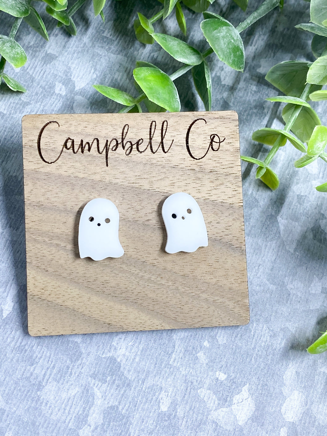Ghost earrings