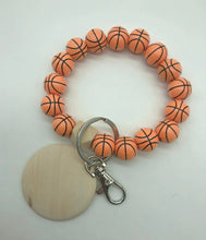Load image into Gallery viewer, Sports Keychain Bangles
